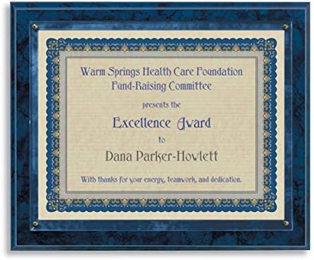 PaperDirect Plaweantry Standard Certificate Paper, Borda azul e dourado, 8,5 x 11 polegadas, 28 lb Certificados de pergaminho e papel de premiação, 100 contagem