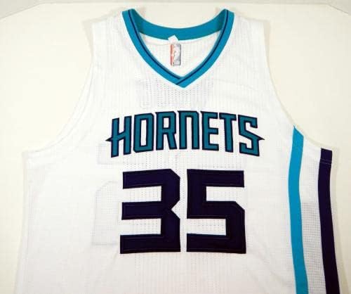 -17 Charlotte Hornets Christian Wood #35 Jogo emitiu White Jersey DP07966 - jogo da NBA usado