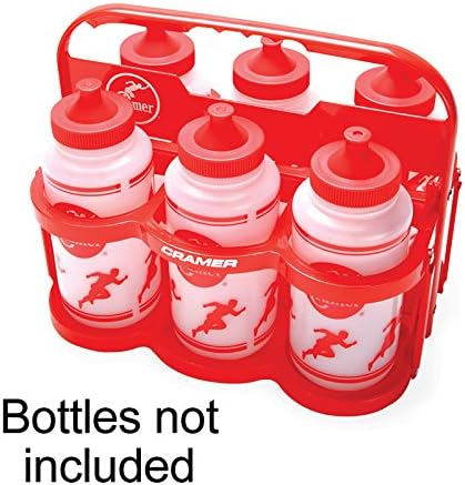 Cramer Big Bouth Squeeze garrafas de água larga de boca sem vazamento Push/Pull Cap, garrafa sem BPA para esportes coletivos,