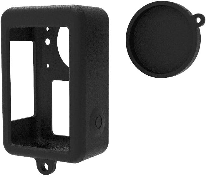 Caixa de manga de silicone de proteção de joysog para câmeras OSMO Ação 3, lente protetor de proteção de proteção da câmera Câmera