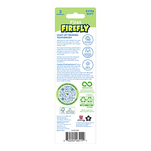 Firefly Primeira Treinamento Light Up Toothbush, Baby Shark