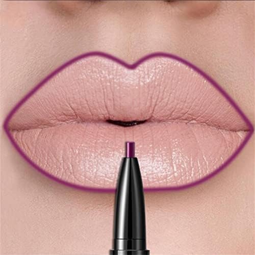 2-em-1 Lipstick de veludo fosco Lip duplo-cabeça Lip Gloss Longa Longa Copa de Copo Lábios Glato Cosmestis Maquiagem de Beleza