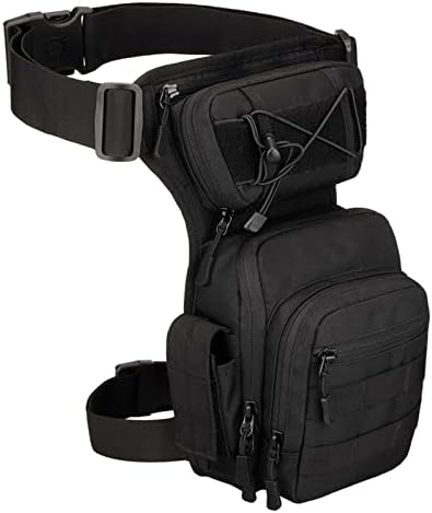 Saco de moto de motocicleta Bolsa de perna para homens e mulheres Tactical Tactical Bag multifuncional bolsa tática de caminhada ao ar livre bolsa