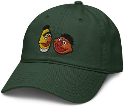 Sesame Street Bert e Ernie enfrentam chapéu de beisebol ajustável