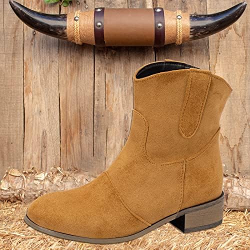 Botas para mulheres estilo cowboy retro bordado sapatos de bordado