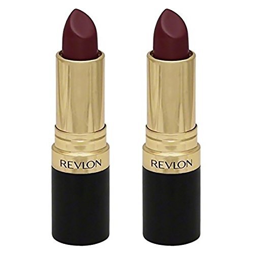 Revlon Super Lustrous Plum Velor Lipstick - 2 por caixa.