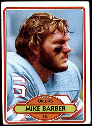 1980 Topps # 272 Mike Barber Houston Oilers VG Oilers Marshall