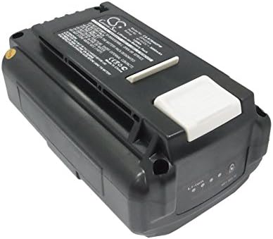 Bateria Gaxi para Ryobi 40V 14 em serra de corrente sem escova, 40V 20 em substituição do ventilador de jato sem escova,