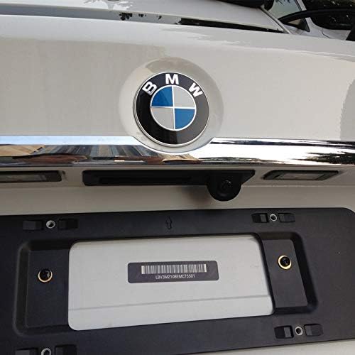 Substituição do punho do carro Câmera de backup traseira HD, Visão noturna Reverse Câmera de estacionamento Kit de monitor para BMW