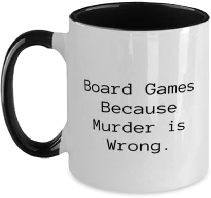 Presentes de jogos de tabuleiro baratos, jogos de tabuleiro porque o assassinato está errado, jogos de tabuleiro de dois