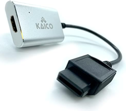 Adaptador Kaico Wii HDMI para uso com consoles Nintendo Wii - suporta saída de componentes - um plug & play simples para consoles