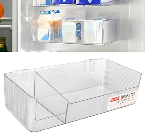 Lixeiras de armazenamento de geladeira, grau multifuncional de alimentos fáceis de instalar organizador de armazenamento expansível