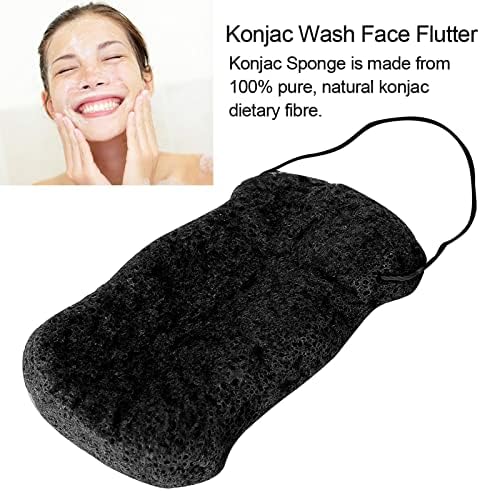 Produto de cuidados faciais naturais em forma de coração B, esponja facial gentil de tamanho grande lavagem da face esponjas flutuar