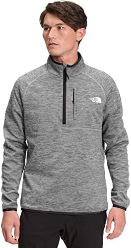 Men's Canyonlands 1/2 Zip - TNF Heather de cinza médio