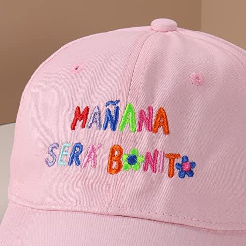 Manana Sera Bonito Hat Cotton Borderyer Baseball Cap unissex Concert Hat Hip Hop Hat