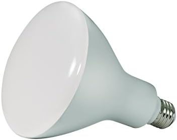 Satco S9640 acabamento de lâmpada média, 6,44 polegadas, branco fosco
