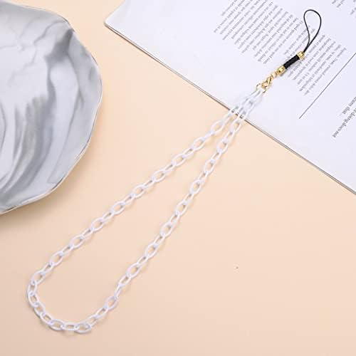 BBSJ Telephone Chain Phone ChainChain Strap Anti-Perdiced Holding Cord Jewelry Aprox 30 cm