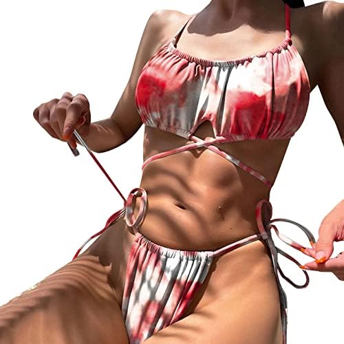 Bathing Suit Skirt Bottoms for Women feminino feminino de maiô dividido Sexy cintura alta