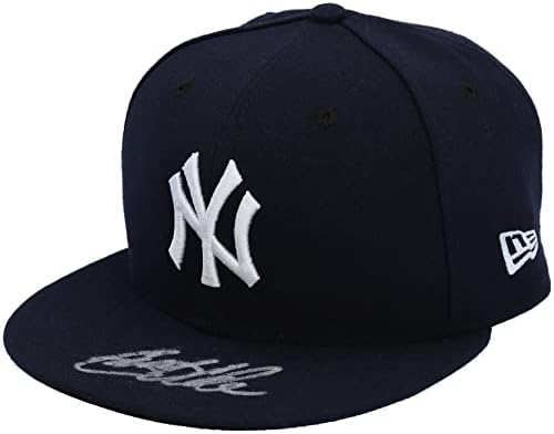Gerrit Cole New York Yankees autografou a nova era do boné de beisebol - chapéus MLB autografados