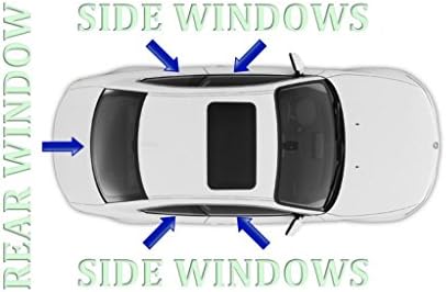 Precut Mini Clubman Hatchback All e Windows Tingting Film com 50% de sombra