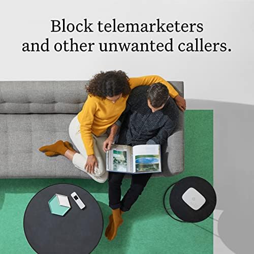 Ooma TELO LTE Serviço de telefone residencial com backup da bateria. Substituição de telefone fixo acessível. Inclui bloqueio de chamadas e ligar para o Canadá e México.