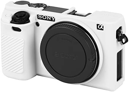 Caixa de capuz fácil para a câmera digital da Sony Alpha A6000 ILCE-6000, anti-arranhão de silicone macio protetor