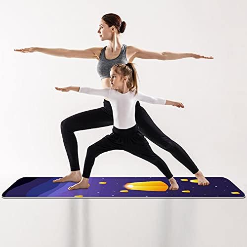 Mamacool Yoga Mat Sky Sky Lanterna Eco Friendly On Slip Fitness Exercition tapete para pilates e exercícios de piso