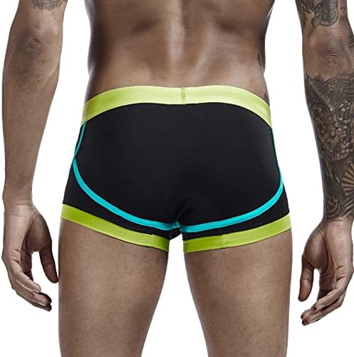 Boxers para homens colorir colorir pijamas calcinhas de moda de moda leggings masculino calças casuais imprimindo resumos masculinos
