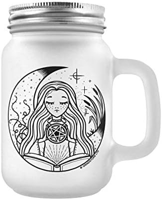Grindstore White Witch Fosted Mason Jar