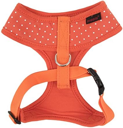 Puppia para-HA1529-OR-XS Orange Dotty Harness II A Pet-Armas-Harnesses, X-Small
