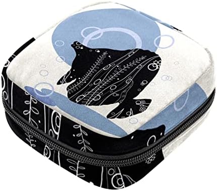 Bolsa de armazenamento de guardanapos sanitários de Oryuekan, bolsa menstrual da xícara, sacos de armazenamento portáteis