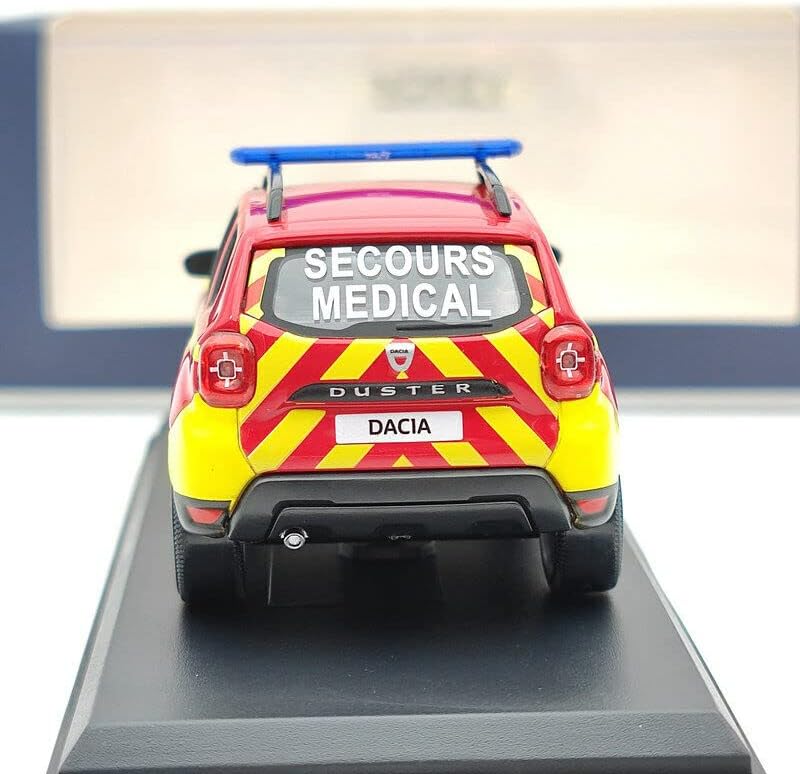 Norev 1/43 2018 para Dacia Duster Pompiers Secours Modelo Médico Modelo Toys Cole