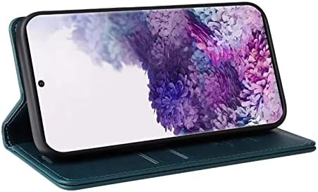 Caso para Samsung Galaxy S23/S23 Plus/S23 Ultra, capa de telefone de couro premium com textura sem deslizamento, fivela