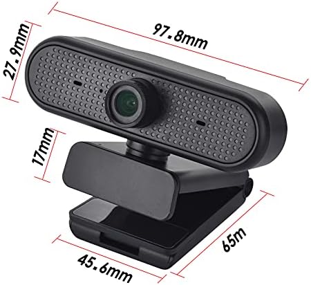 1080p webcam, câmera USB de web cam com microfone embutido, câmera de computador USB, webcam de streaming de computador HD, para videoconferência, ensino da web, bate -papo por vídeo