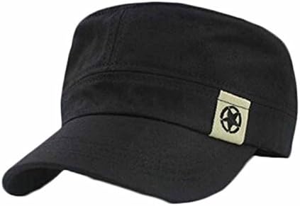 Chapéus policiais para mulheres chapéu cadete Chapéu de beisebol Campo de patrulha plana teto Bush Bush Baseball Caps Chete Big