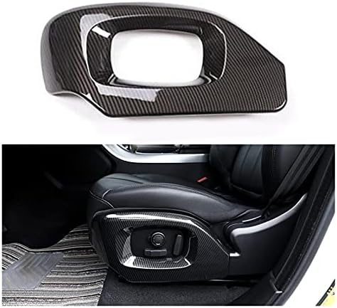 Yani Car Carbon Chrome Seat Tampa lateral Tampa Acessórios para acabamentos Fit para Land Rover Range Rover -Sport 2014-2017