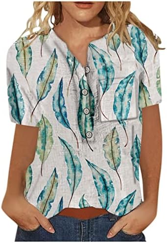 Tampas florais de tamanho grande para mulheres Moda de verão Tops Camisas de manga curta casual Casual Camisas de manga curta
