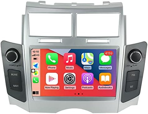 Navegação GPS do ROVERONE CAR para Toyota Yaris 2005 2006 2007 2008 2009 2010 2012 2012 2012 com o Android Multimedia Player Radio Radio Bluetooth WiFi USB CarPlay DSP