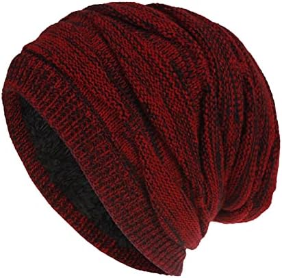 Adolescentes unissex moda de cor sólida chapéu de malha casual quente e veludo de malha ao ar livre chapéu de inverno