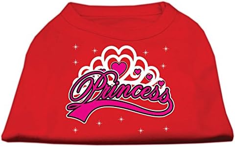 Mirage Pet Products Seasons Saudações Princesa Camisa Impression Red - Xlarge - 16