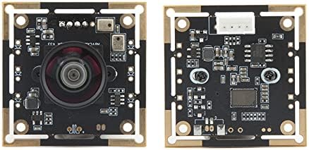Módulo de câmera com cabo de conexão USB, manual de 5MP de foco de unidade gratuita de 125 ° Campo de vista incorporado em