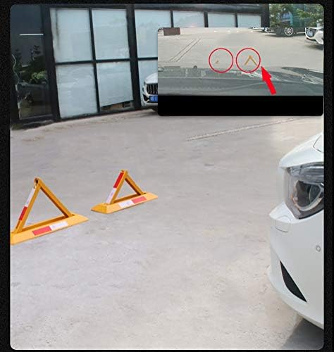 Jycch Parking Posts Dobing, Park Dacrive Guard Saver, Fácil instalação de estacionamento Bloqueio, proteja seu estacionamento
