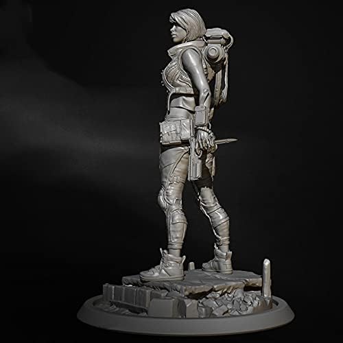 ETRIYE 1/24 Soldado de resina Modelo de ficção científica mecha feminina Warrior Diecast Caracter Modelo Kit /XC641