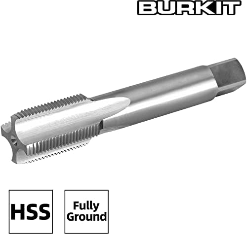 Burkit M31 x 2 Thread Tap Mão esquerda, HSS M31 x 2,0 Máquina de caia reta Tap Tap