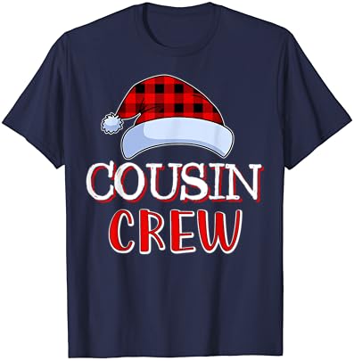 Cousin Crew Santa Família Combinando Pijama de Natal