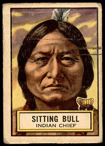 1952 Topps # 58 Sitting Bull Poor