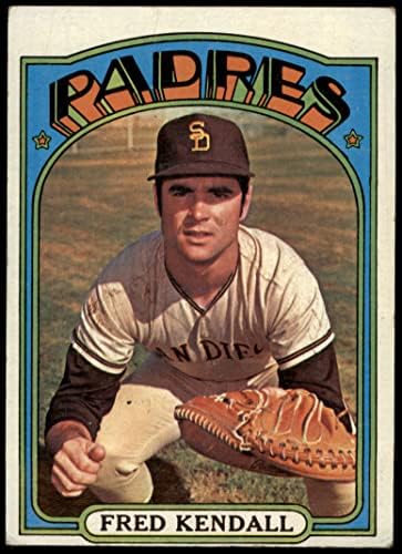 1972 Topps 532 Fred Kendall San Diego Padres Good Padres