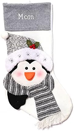 Meias de Natal - 16 in Christmas 3d Decorativa Socks Candy Gift Bag Santa Snowman Rena