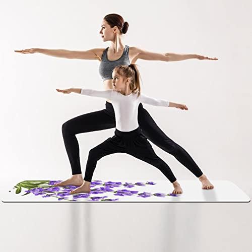 Todo o objetivo de yoga tapete de tapete e estacão tapete para ioga, púrpura note musical Art música