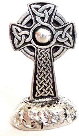 1000 crachás de nó sem fim Crosta Cruz Cross Pequena Ornamento de Batimento - Mão feita na Cornualha